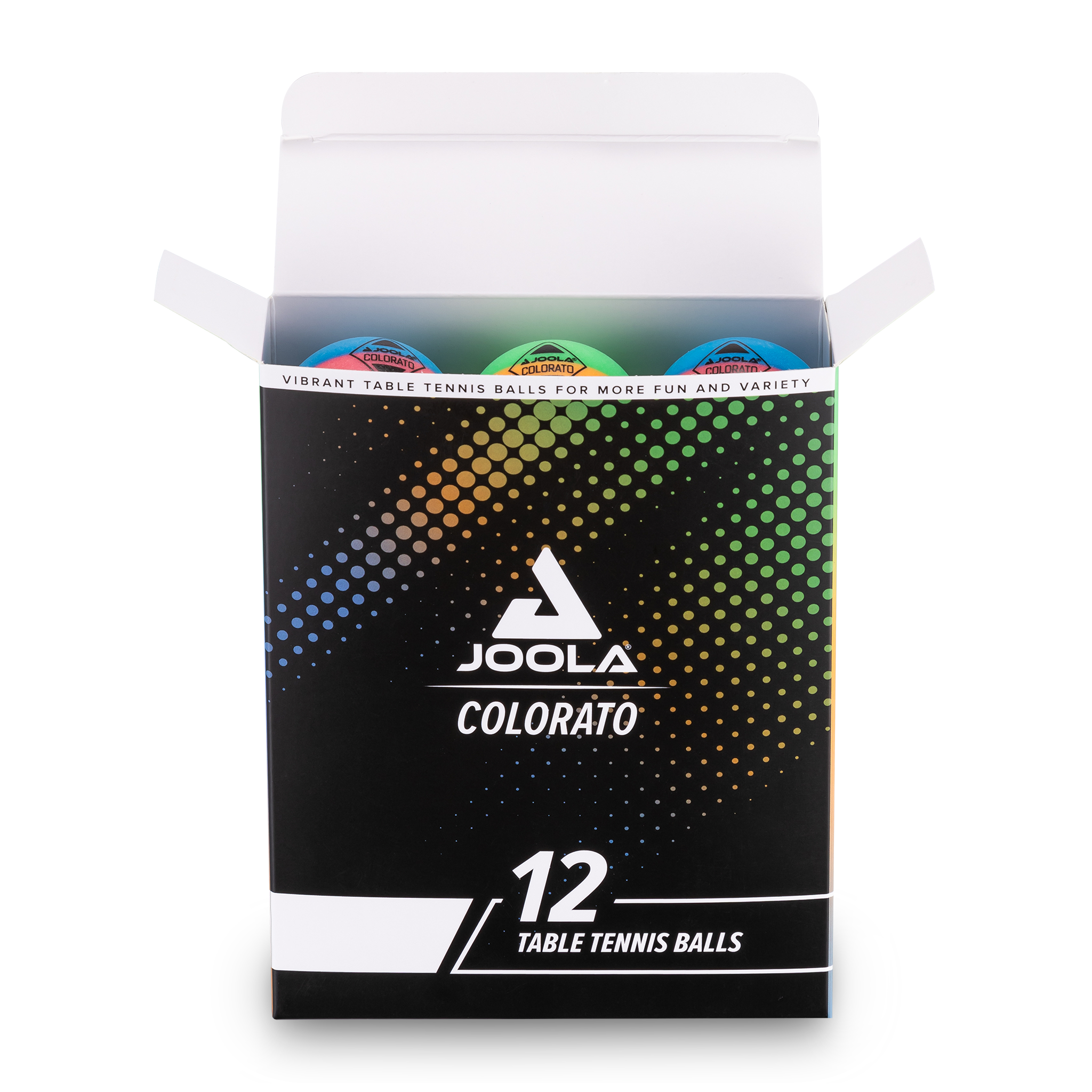 JOOLA Tischtennisball Colorato 12er