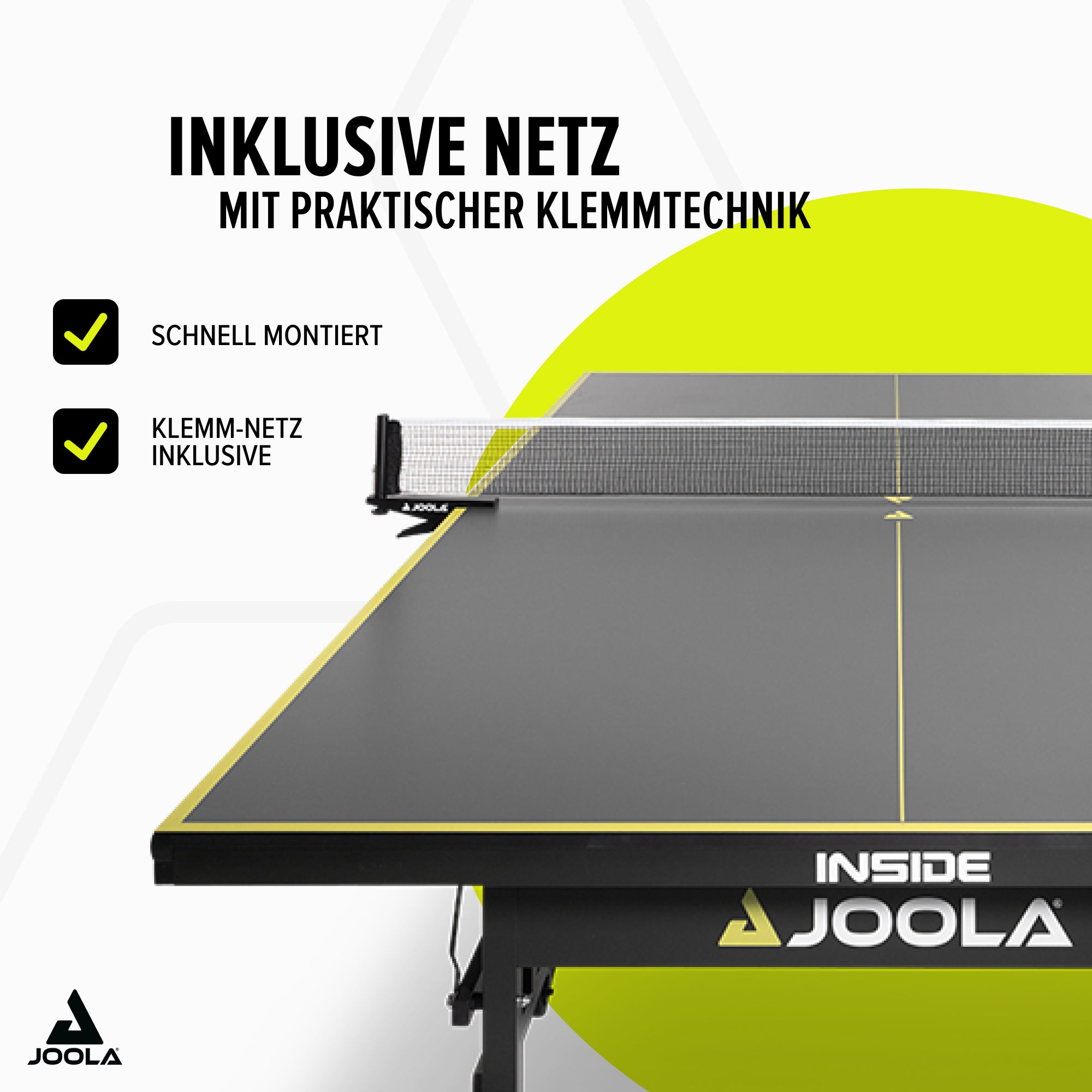 JOOLA TABLE TENNIS TABLE INSIDE J18