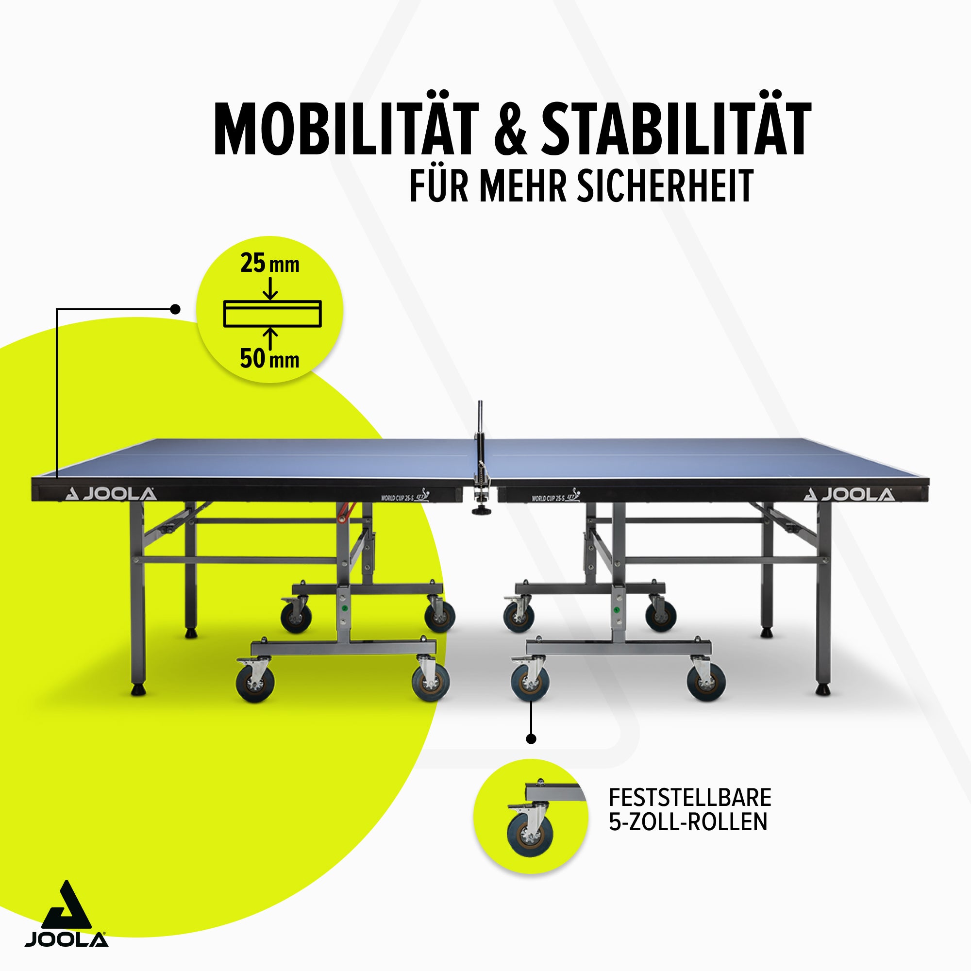 JOOLA TABLE TENNIS TABLE WORLD CUP 25-S ITTF