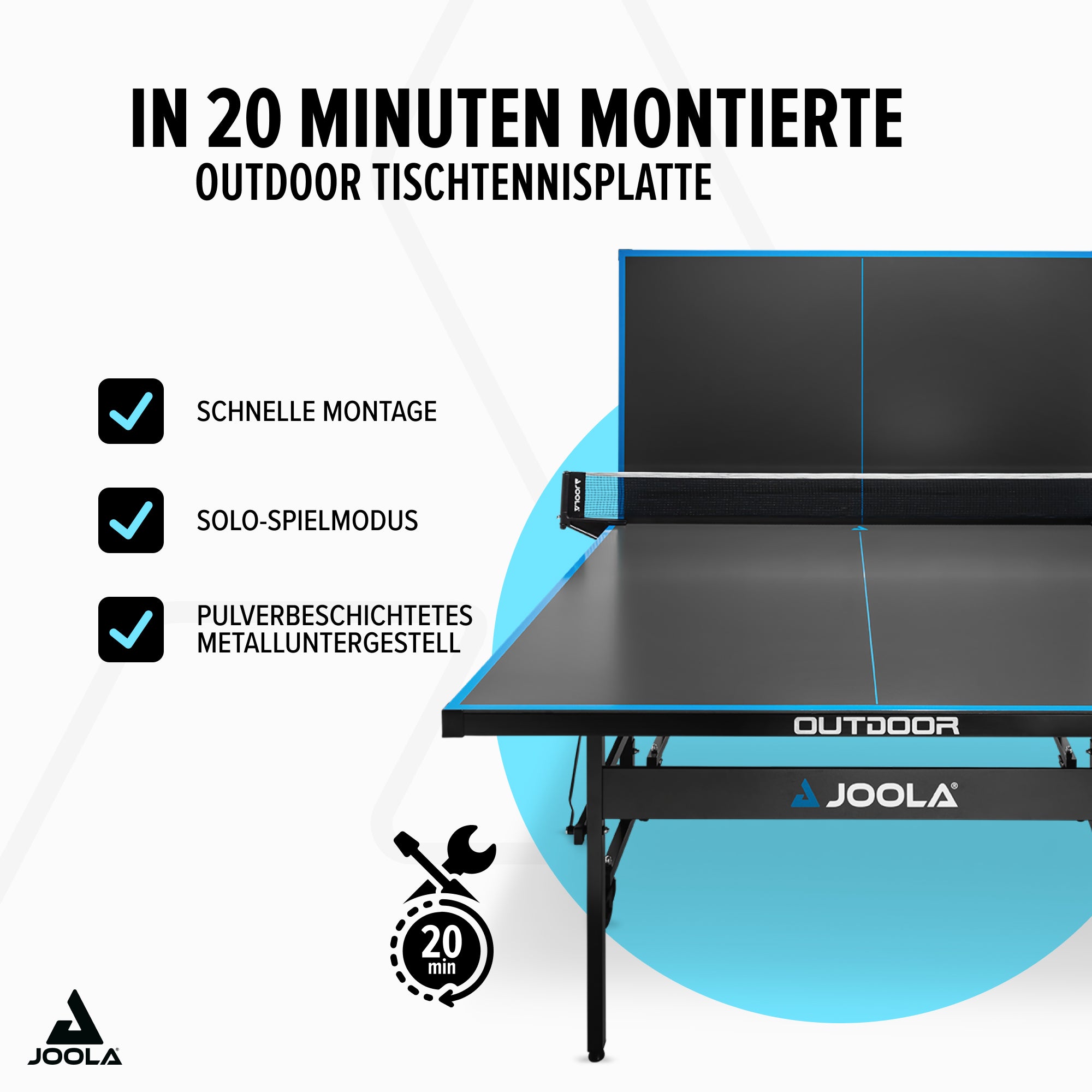 JOOLA Tischtennisplatte Outdoor J200A