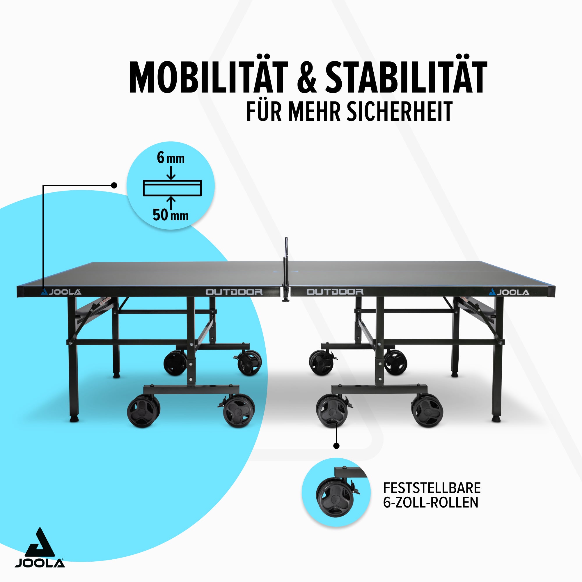 JOOLA OUTDOOR TABLE TENNIS TABLE J500A