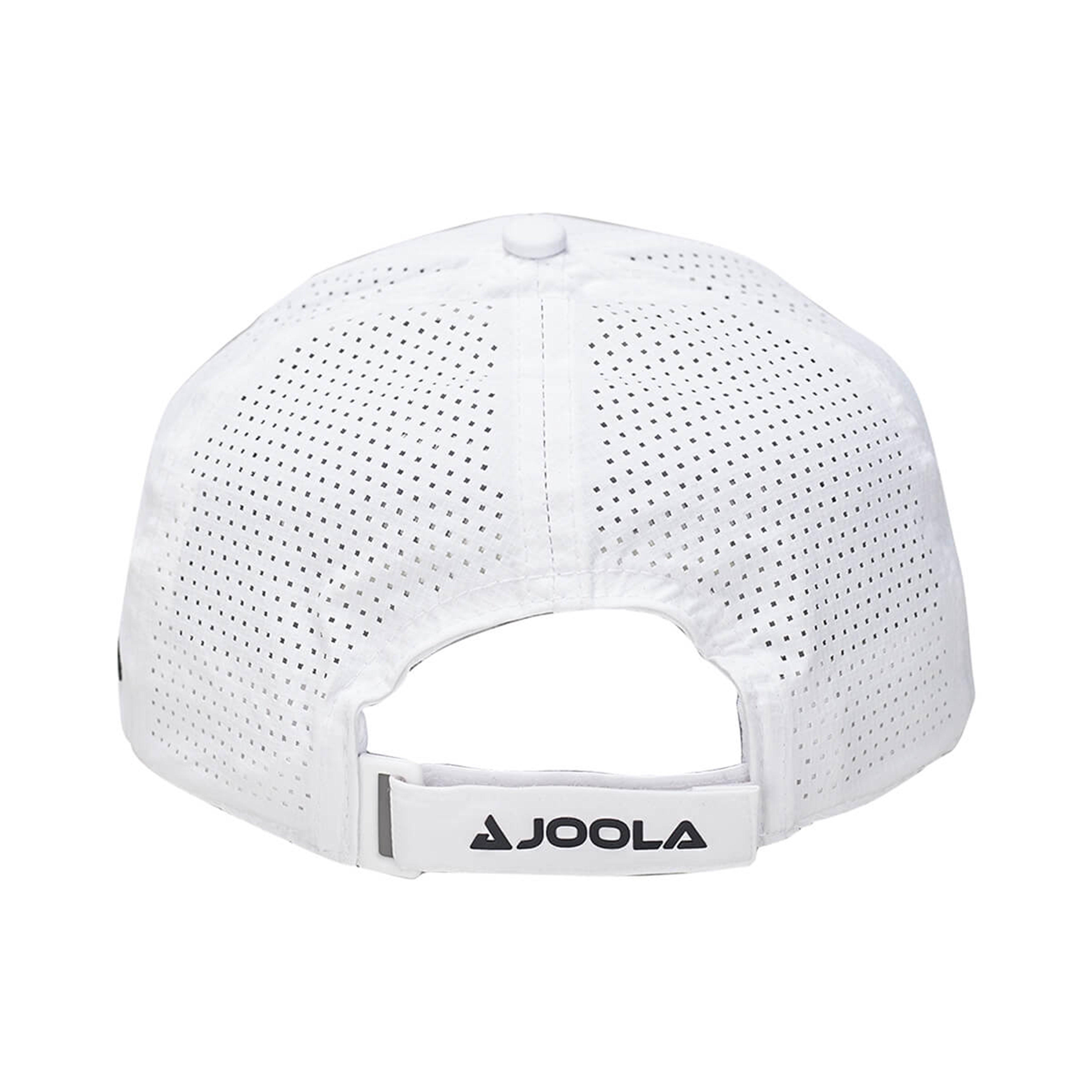 Zoom auf das JOOLA Kappe SCORPEUS, betont das hochwertige Material.