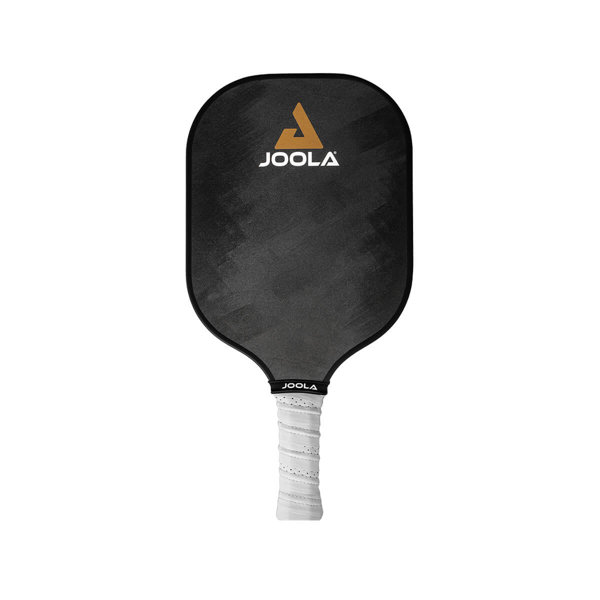 Detailaufnahme des JOOLA Pickleball Schläger Essentials black, zeigt die Oberfläche und Struktur.