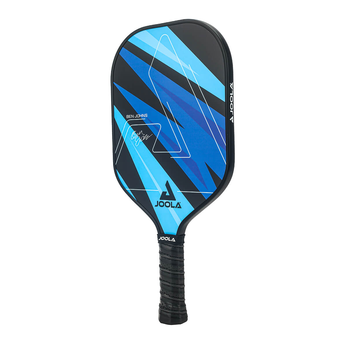 Detailaufnahme des JOOLA Pickleball Set Ben Johns Blue Lightning, zeigt die Oberfläche und Struktur.