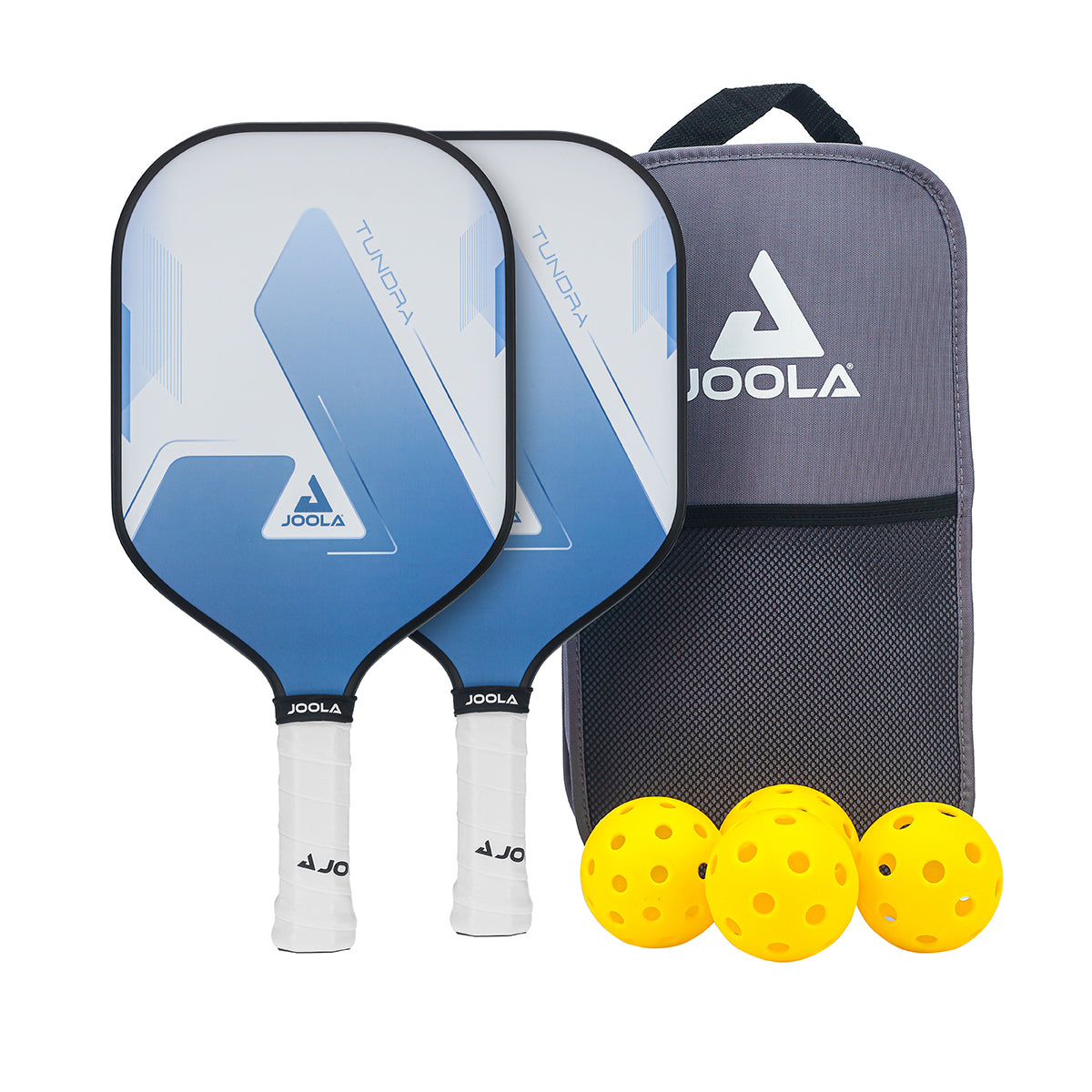 JOOLA Pickleball Set Tundra in Seitenansicht mit Fokus auf das Design.