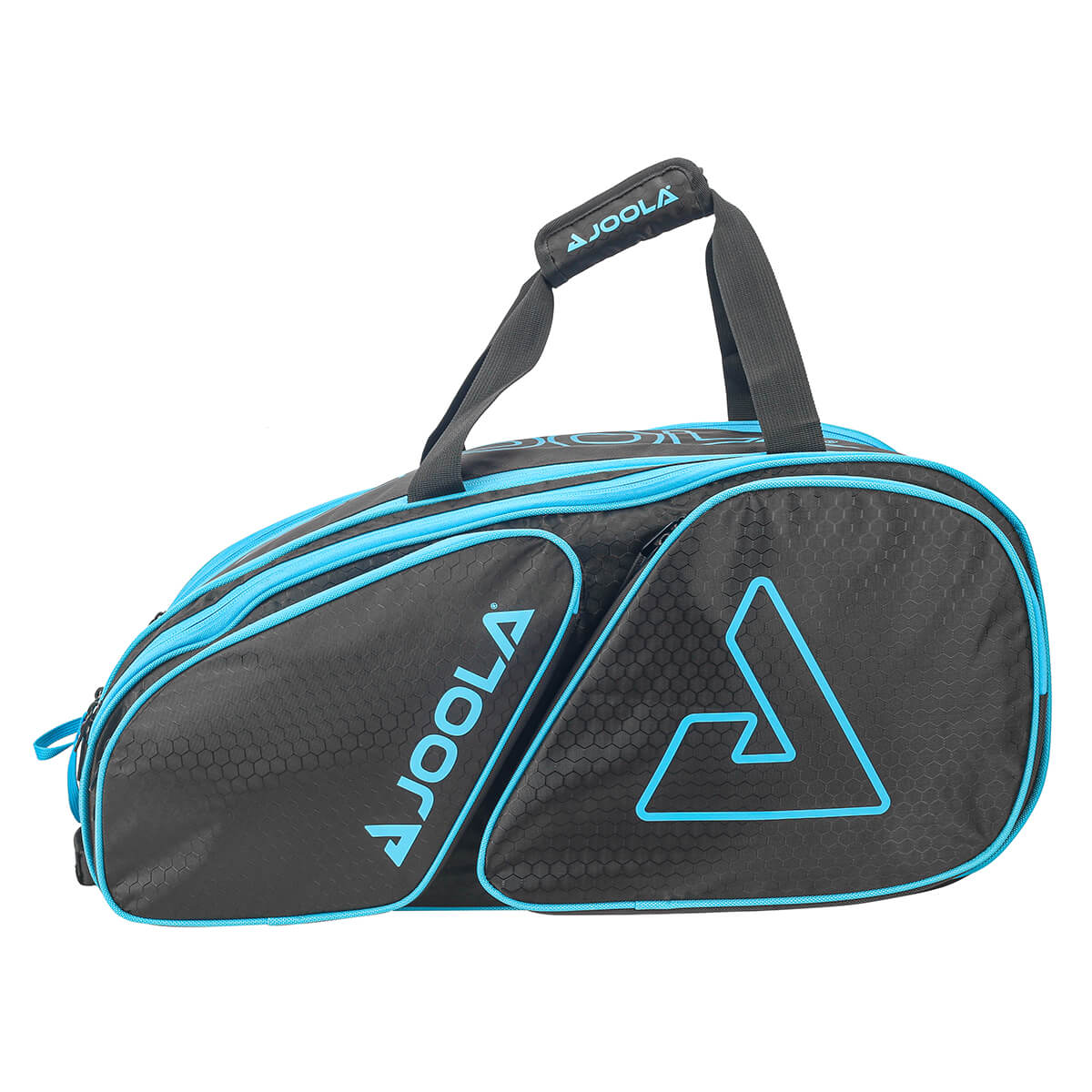 Griffbereich des JOOLA Tour Elite Pickleball Tasche, zeigt die ergonomische Form für Komfort.