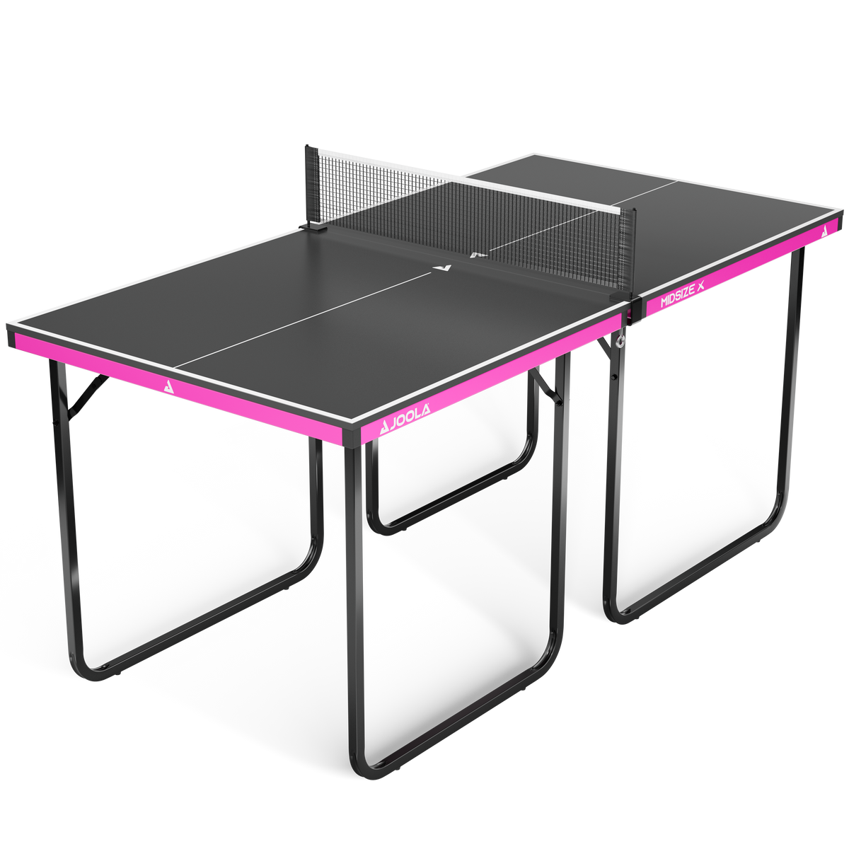 JOOLA Midsize X – Compact Table Tennis Table with a Futuristic Look
