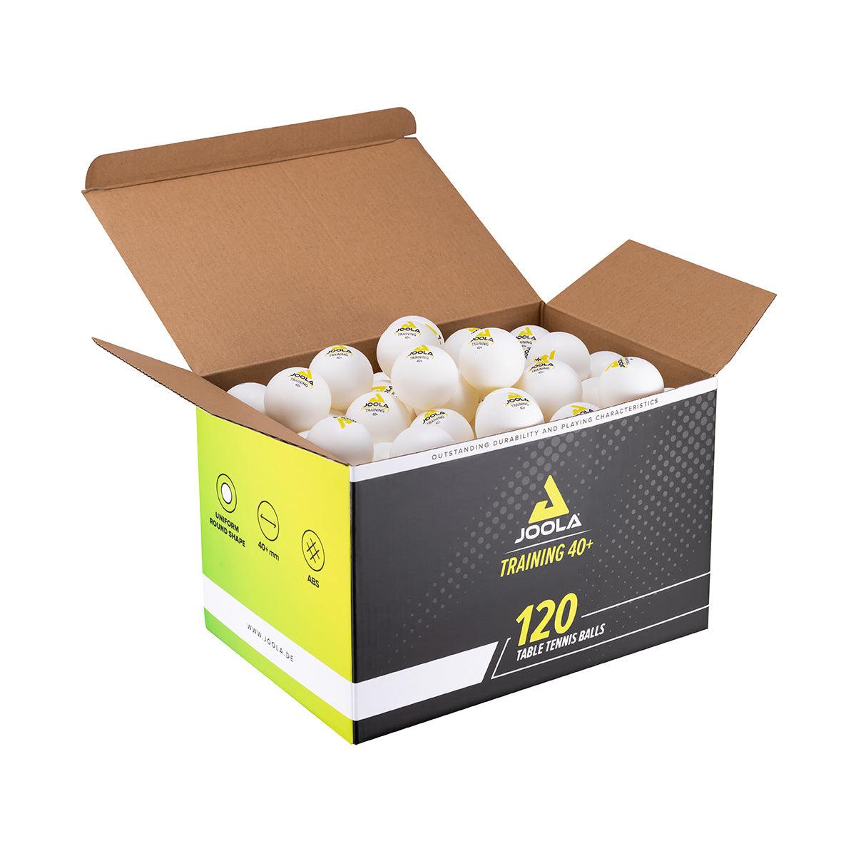 Balles De Tennis De Table JOOLA Training 120 - Orange, Qualité Club - Lot Multifonction