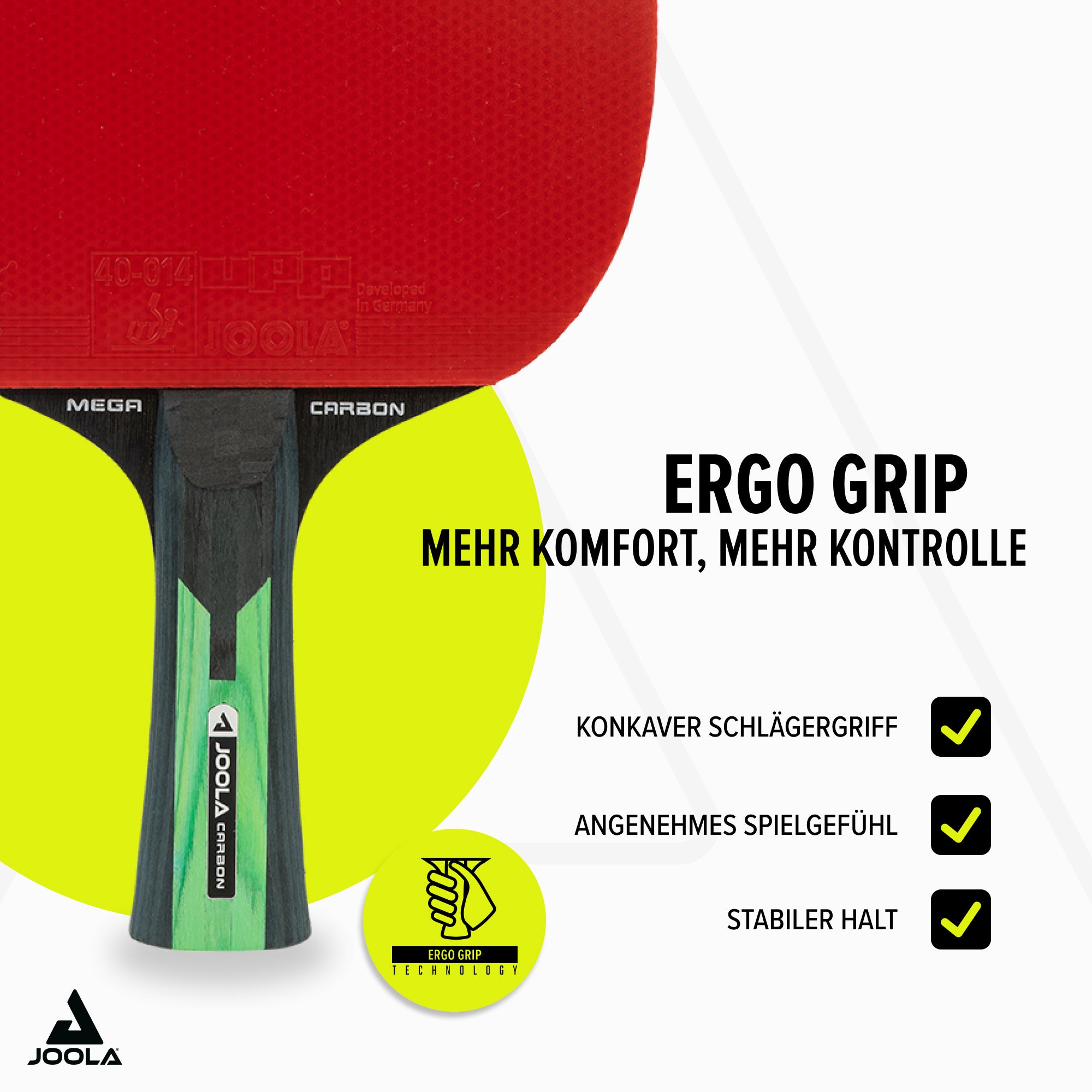 JOOLA Tischtennisschläger Mega Carbon