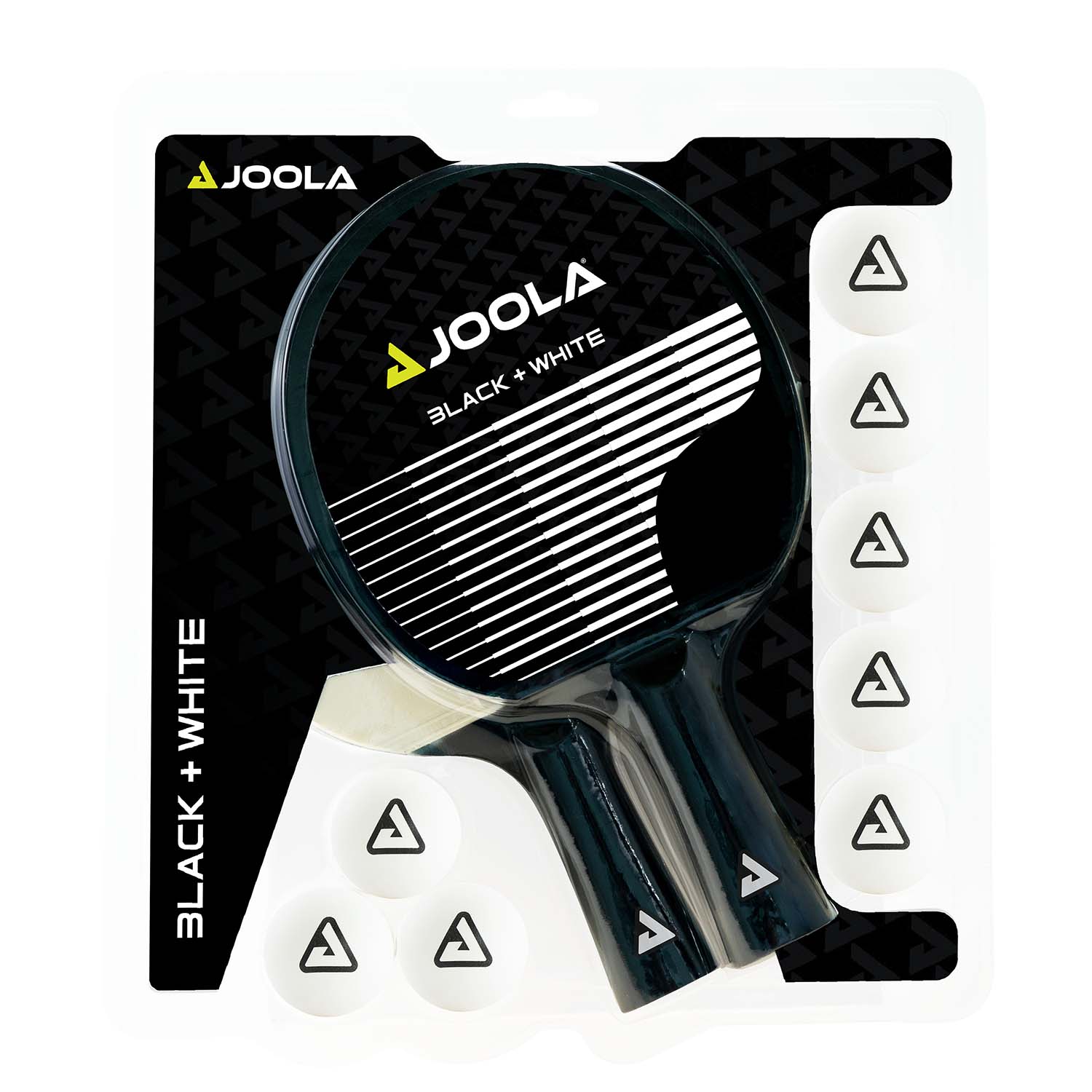 JOOLA SET DE PING-PONG NEGRO BLANCO