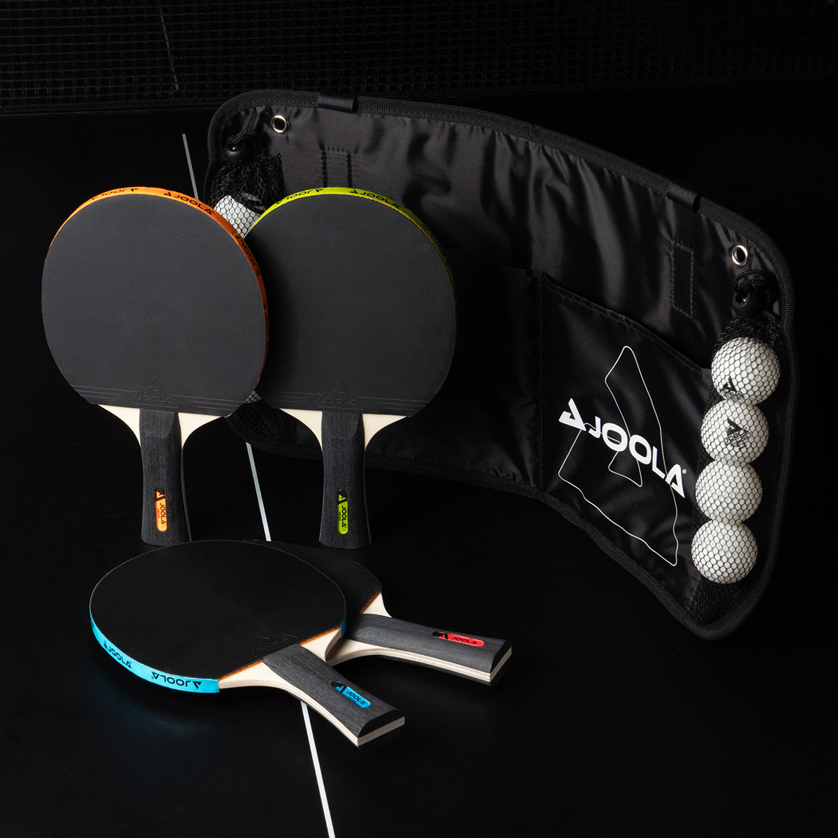 Joola table tennis set neon