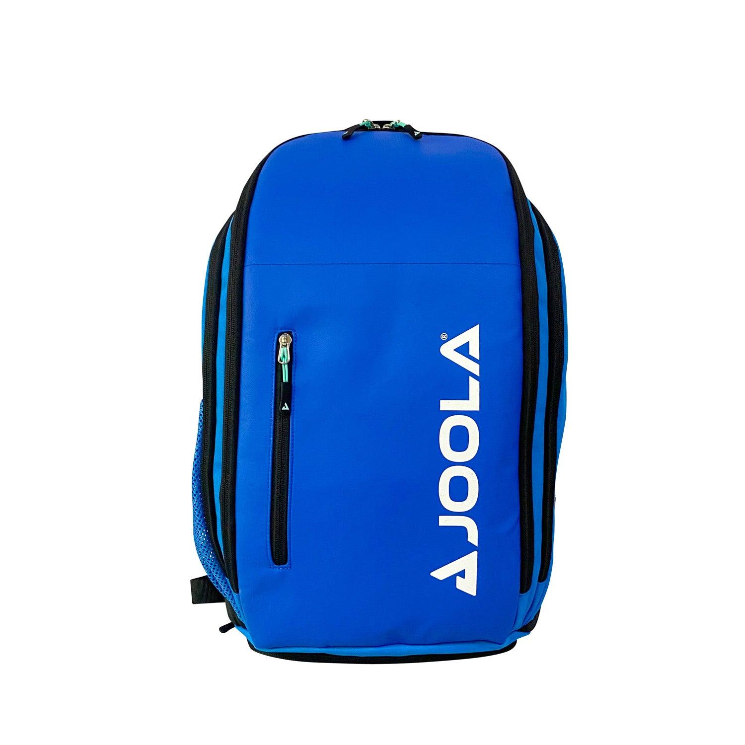 Gesamtansicht des JOOLA RUCKSACK VISION II vor kreativem Hintergrund.