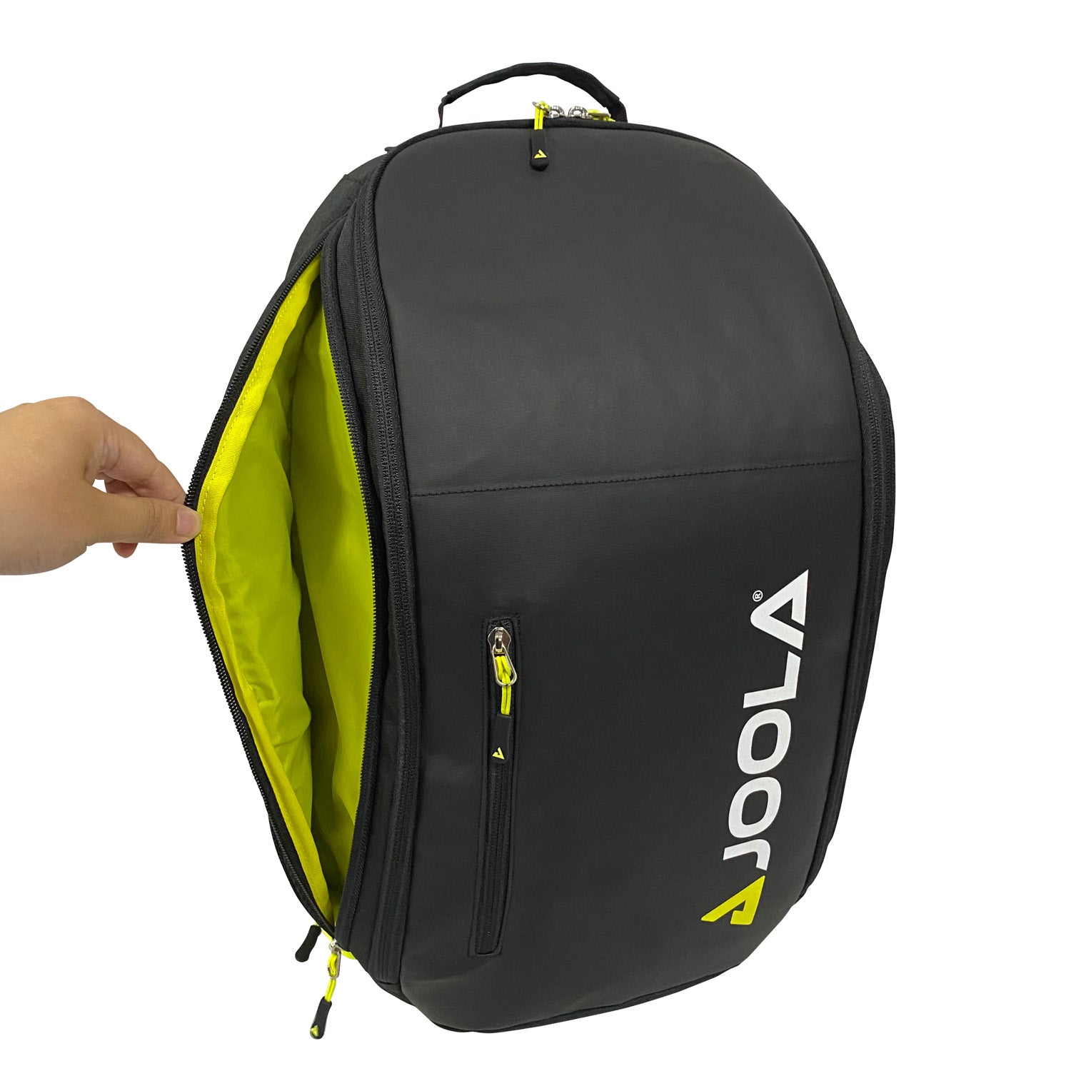 Gesamtaufnahme des JOOLA RUCKSACK VISION II, zeigt das moderne und elegante Design.