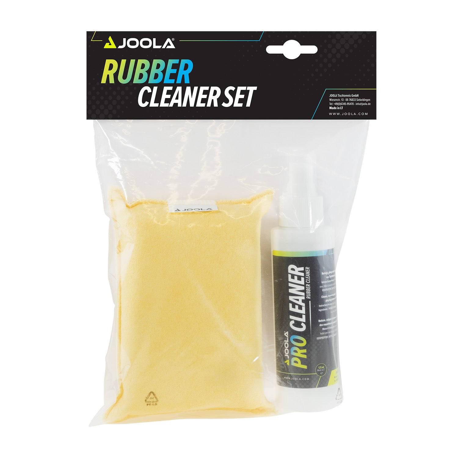 JOOLA RUBBER CLEANING SET